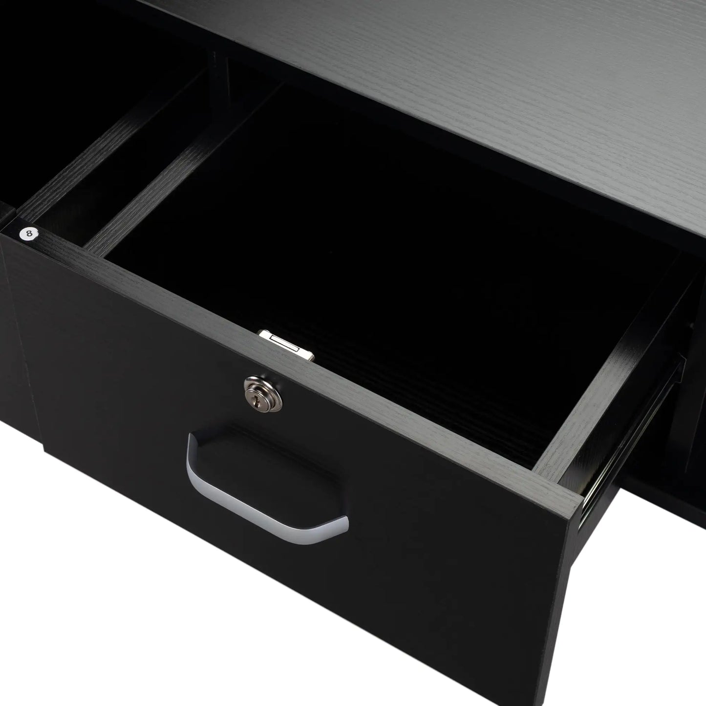 Salon Equipment With Locks On Particleboard